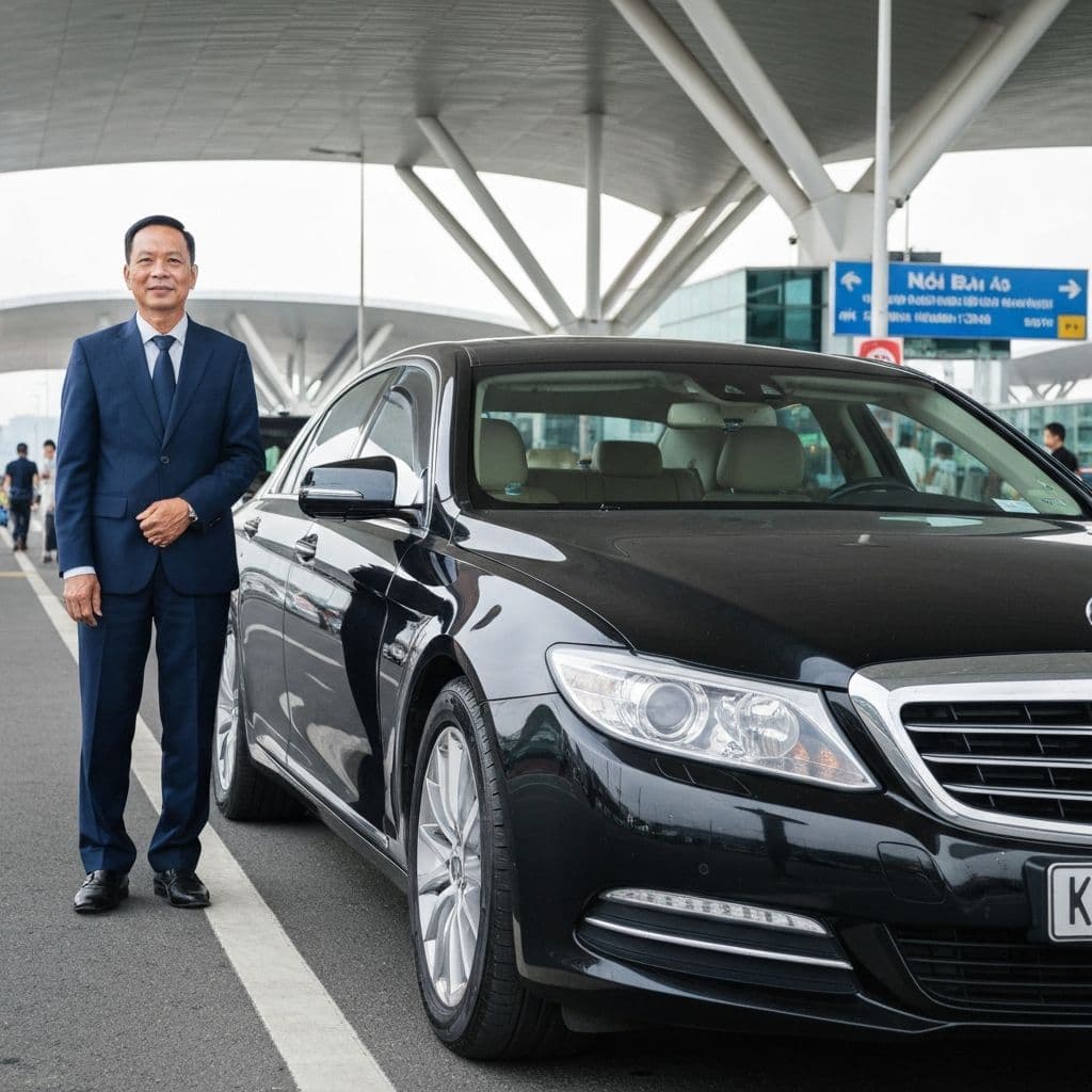 Dịch vụ cho thuê xe đưa đón sân bay Nội Bài tại Hà Nội