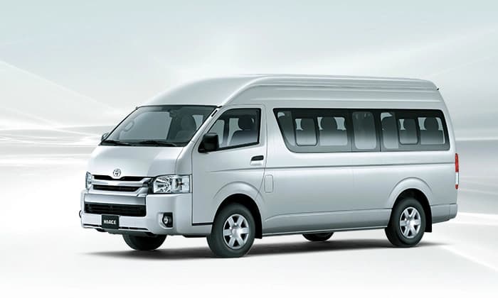 Thuê xe Toyota Hiace 16 chỗ tại Hà Nội